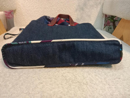 Hermes Petit H Denim Tote