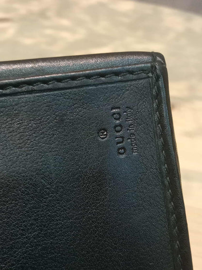 Gucci GG Marmont French Continental Wallet Black