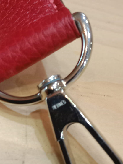 Hermes Jypserie 28 Rouge Casaque Clemence Stamp B 2023