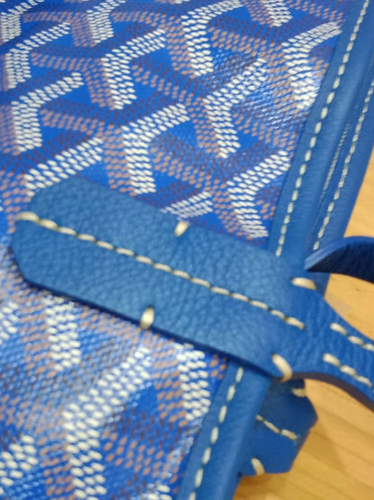 Goyard Saint Louis Tote Blue GM