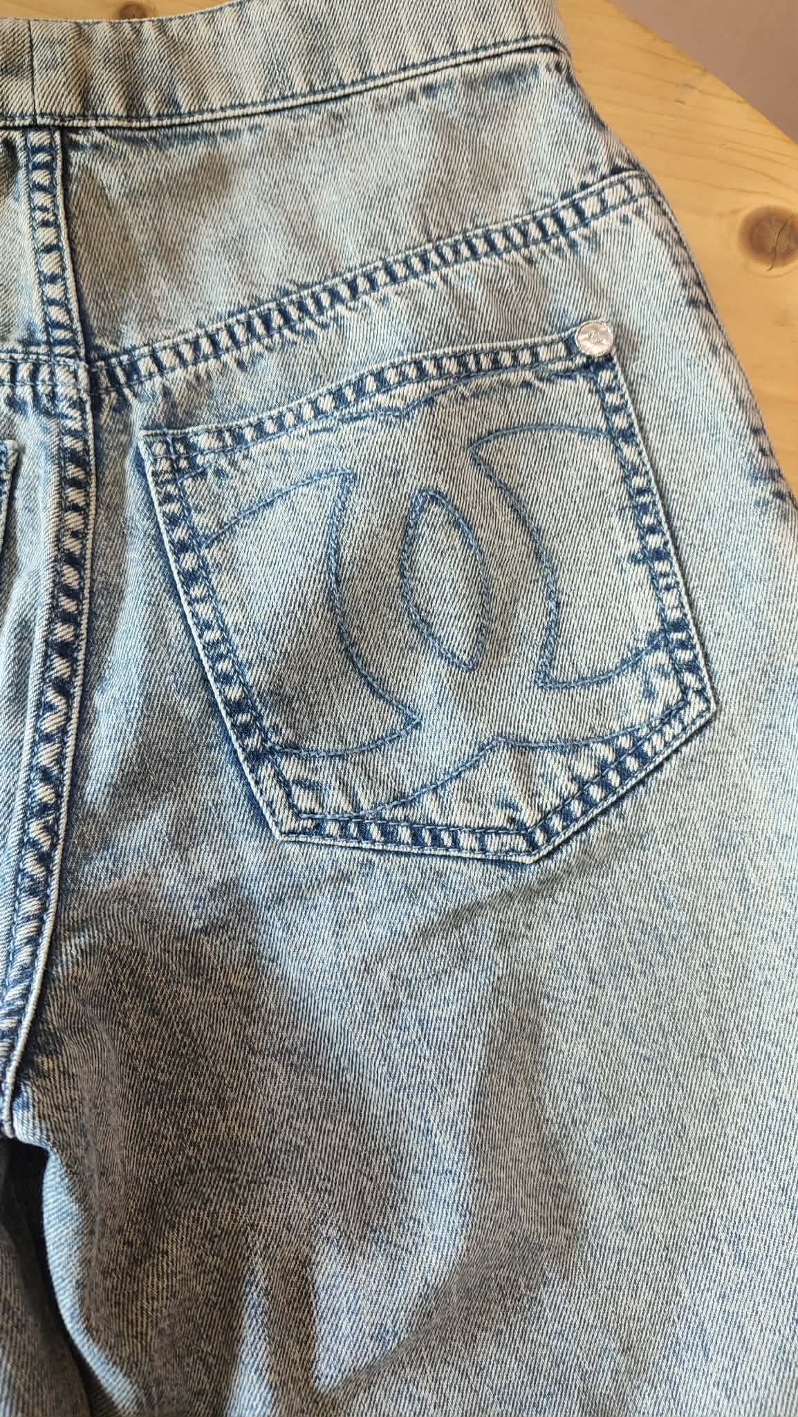 Chanel CC Logo Pants