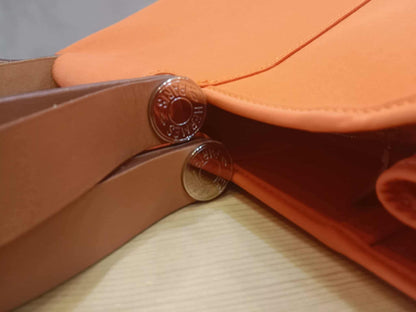 Hermes Cabag Elan Poppy Orange Stamp T 2015