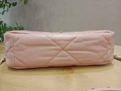 Chanel 19 Lambskin Light Pink Small Series 29
