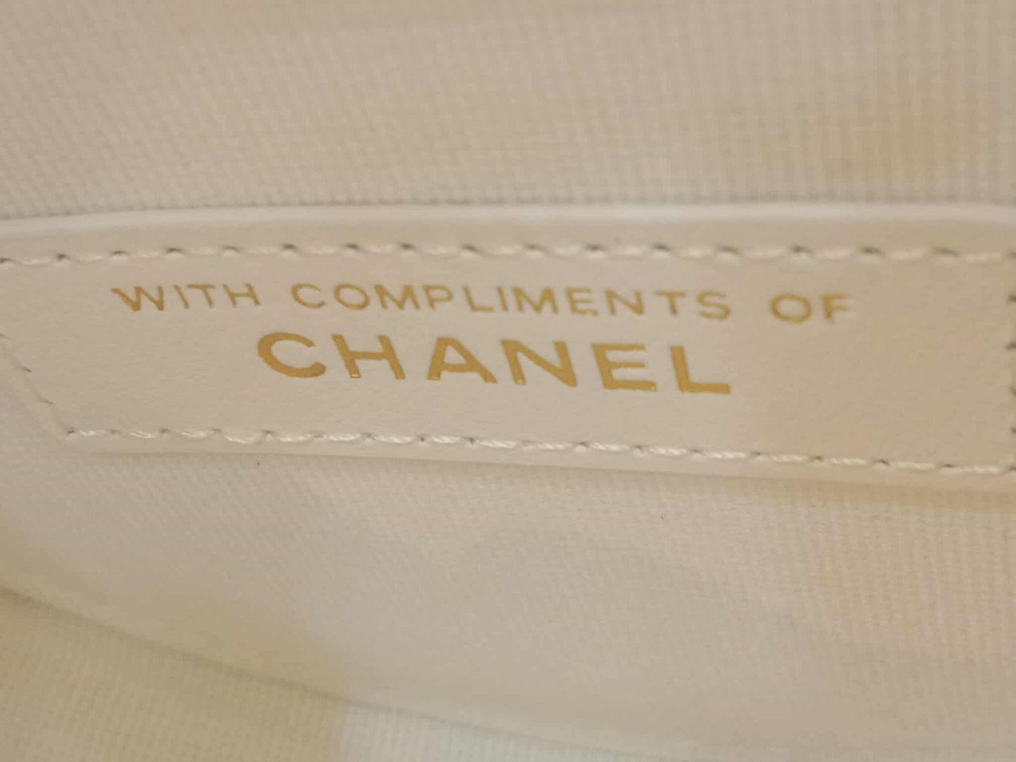 Chanel Tweed Quilted Round Filigree Pouch with Chain Black/White Microchipped