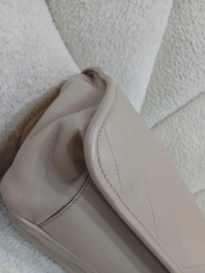 Saint Laurent Niki Leather Beige Bag