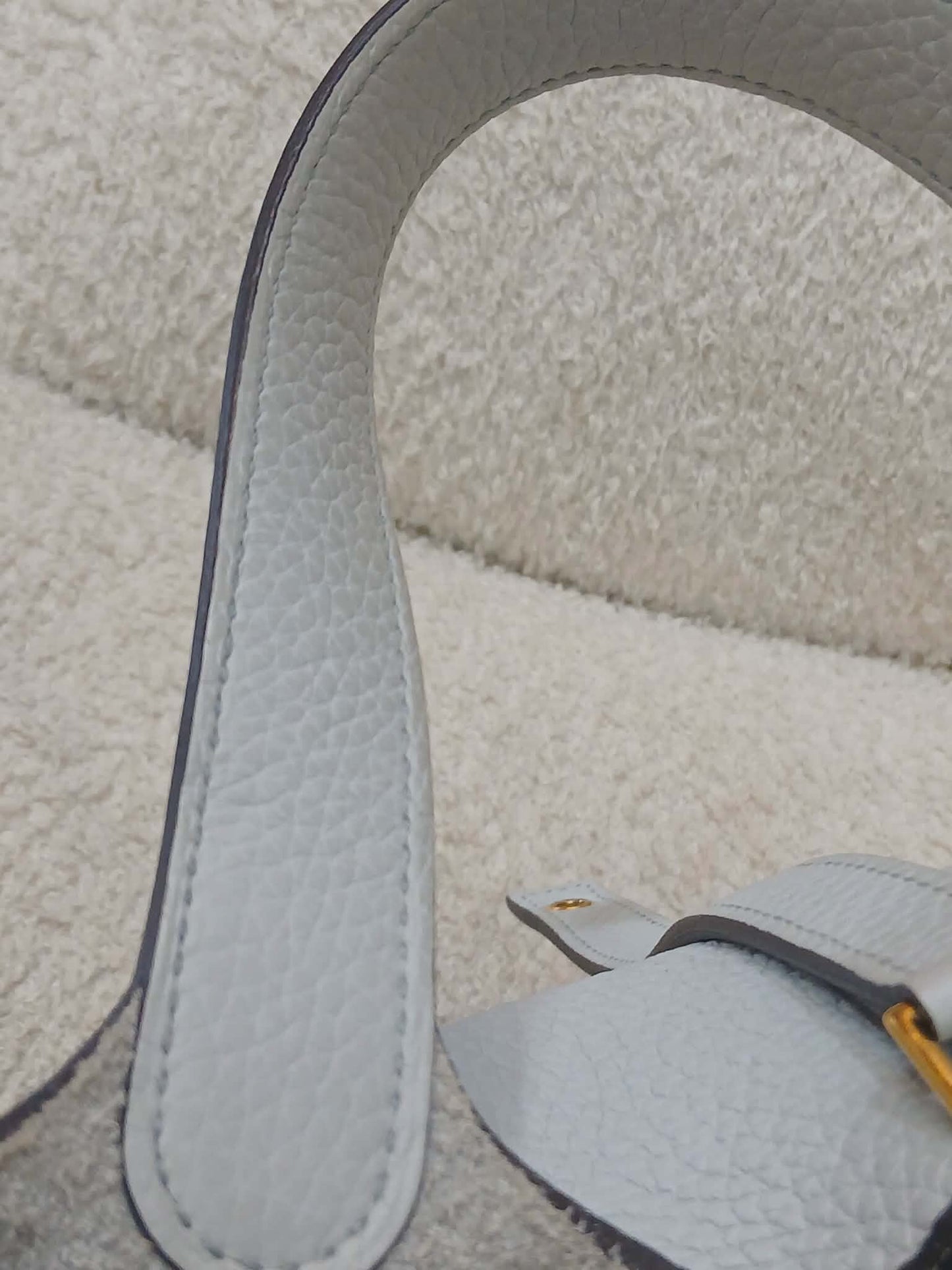 Hermes Picotin 18 Bleu Glacier Clemence Stamp Z 2021