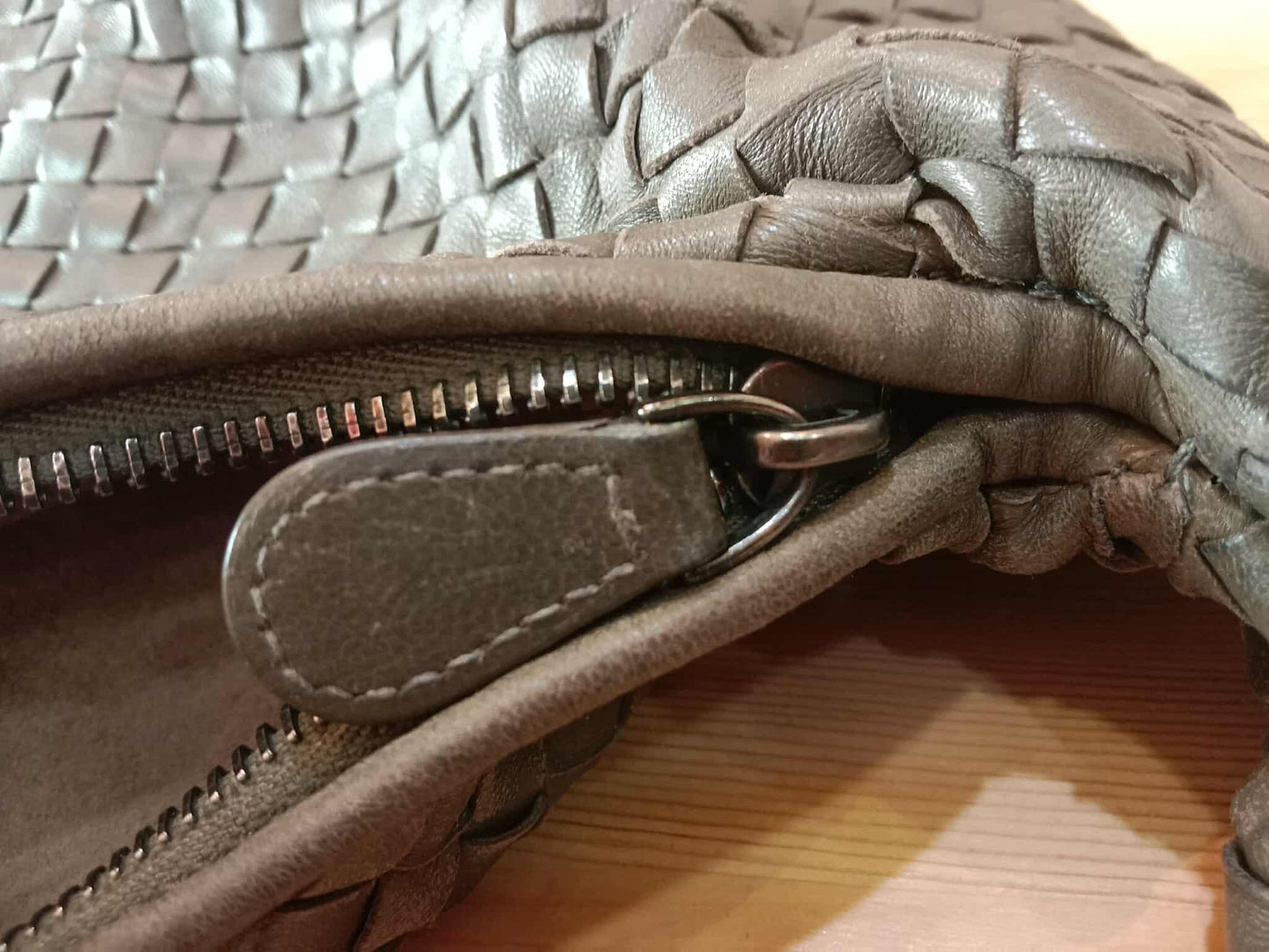 Bottega Veneta Belly Hobo Bag Gray