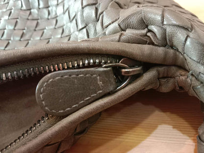 Bottega Veneta Belly Hobo Bag Gray