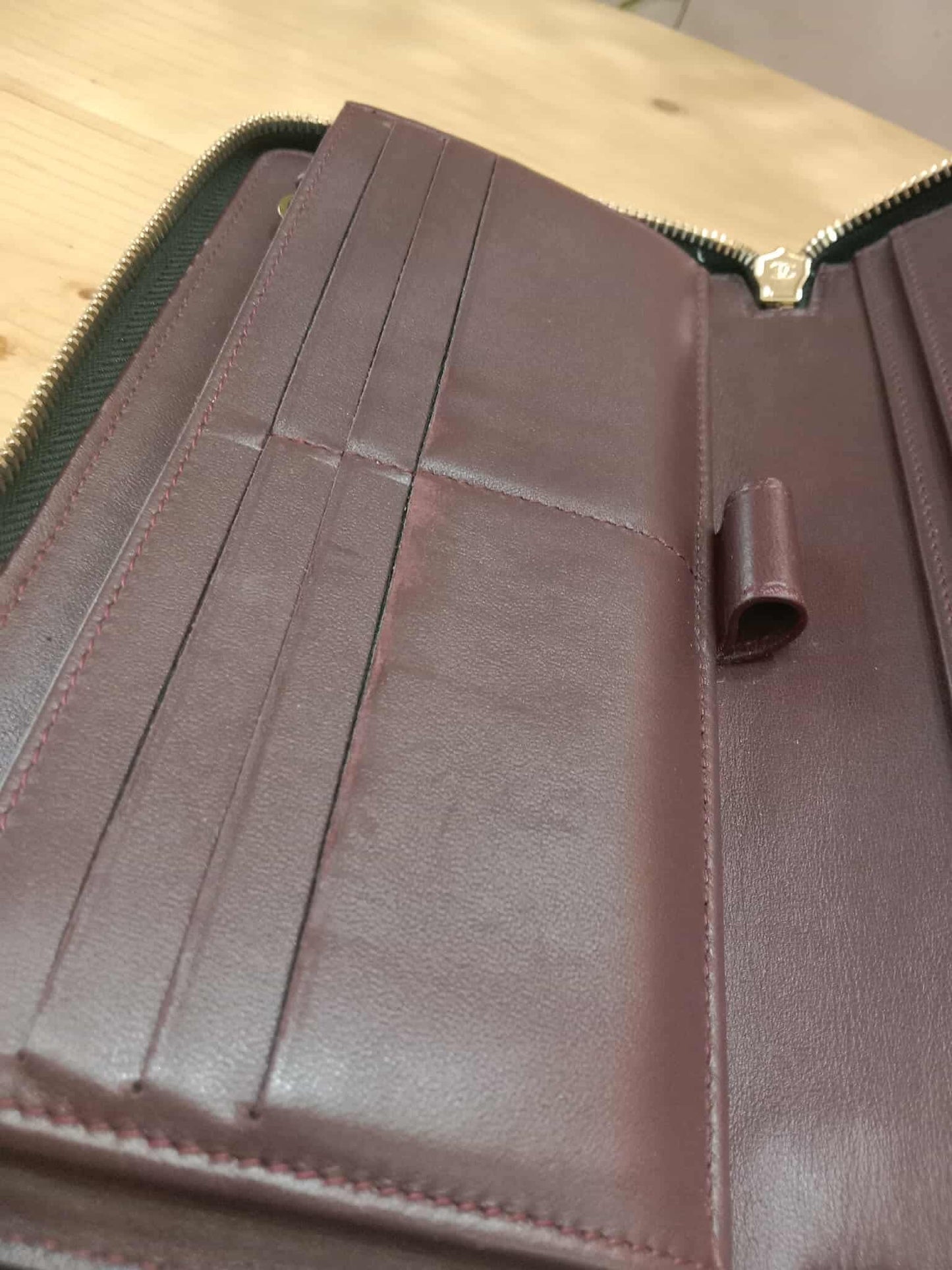 Chanel Quilted Leather Zip-Around Lambskin Wallet Series 22
