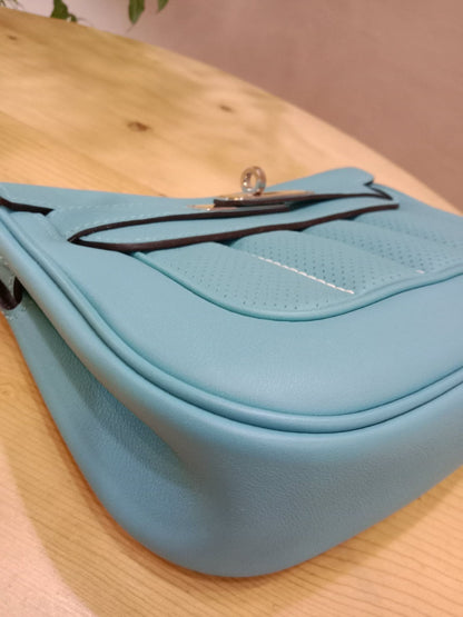 Hermes Berlin Mini Bleu Atoll Swift Stamp T 2015
