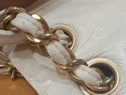 Chanel Rock in Moscow Flap Bag from the Pre-Fall Cream White Flap Bag Series 12