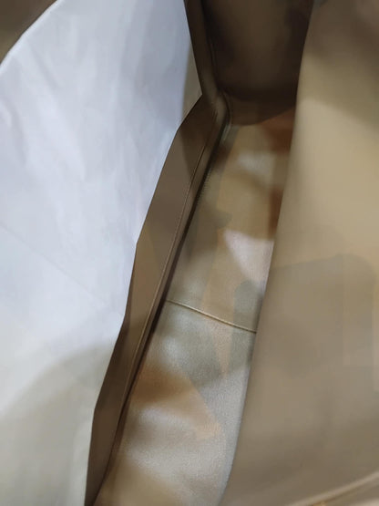 Chanel XXL Flap in Dark Beige Suede Microchipped
