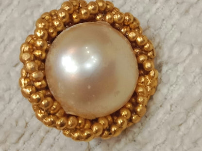 Chanel Vintage Gold-Tone Earrings 94P Collection