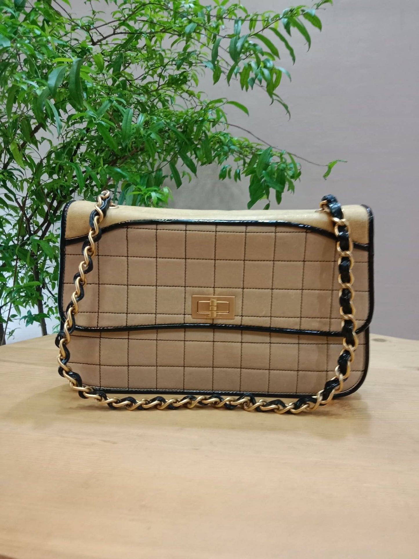 Chanel Chocolate Bar Quilted Reissue Bag Series 6