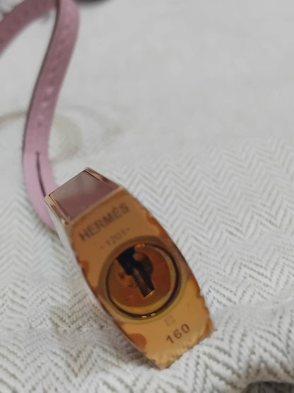 Hermes Birkin 25 Mauve Sylvestre Swift Rose Gold Hardware Stamp W 2024