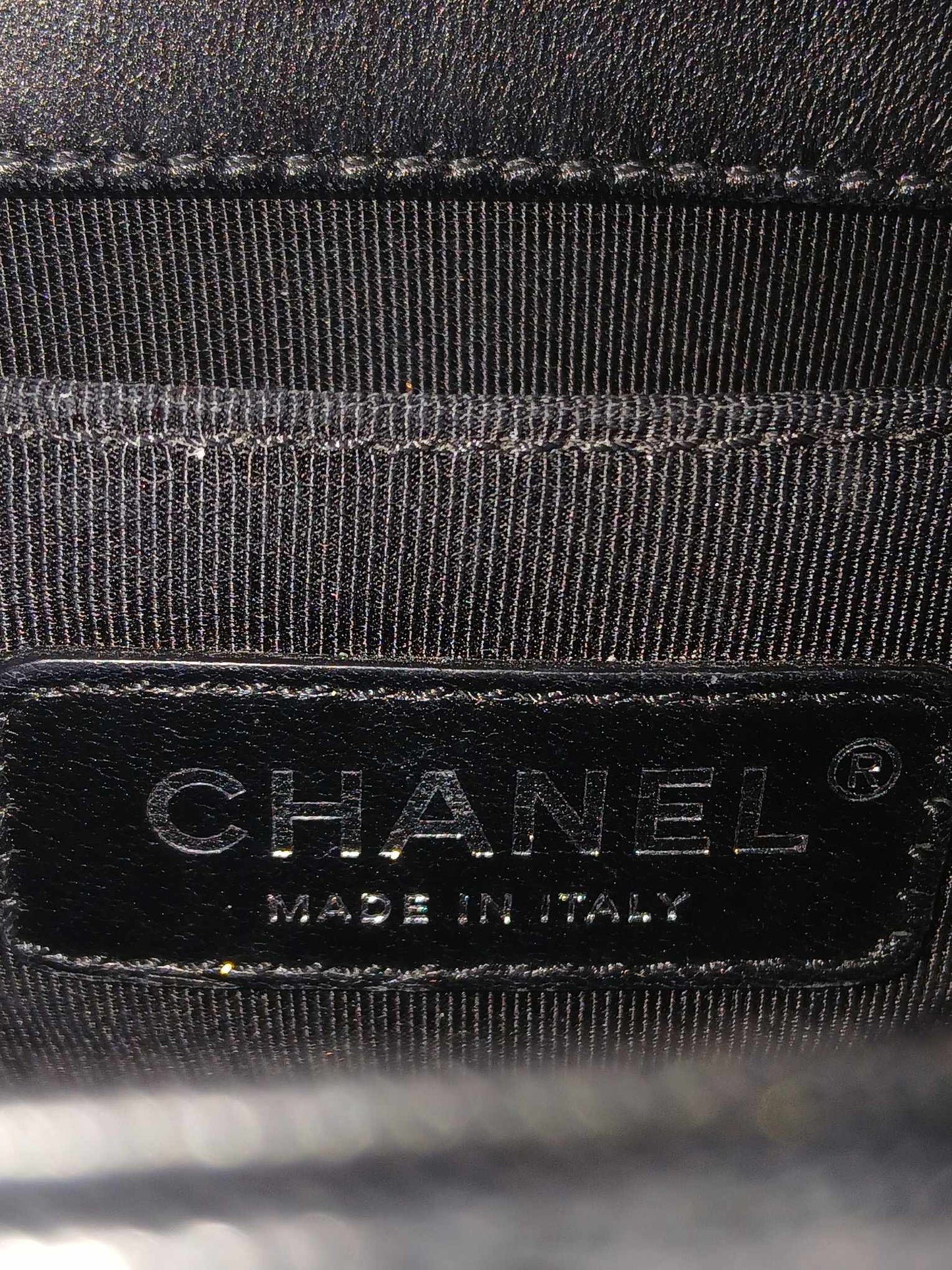 Chanel Leboy Lambskin Small Black Series 23