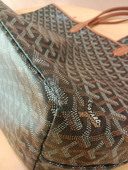 Goyard Saint Louis Tote Bag Noir/Naturelle PM