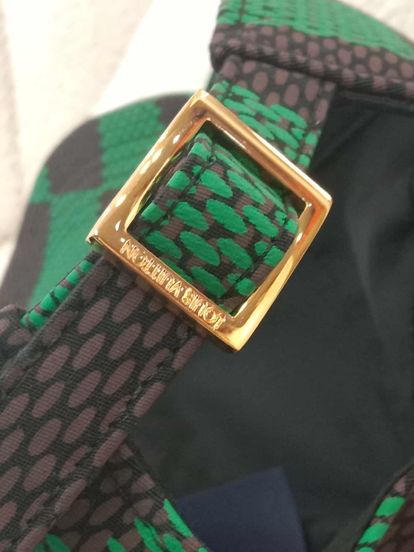 Louis Vuitton Damier Pop Cap in Green Canvas