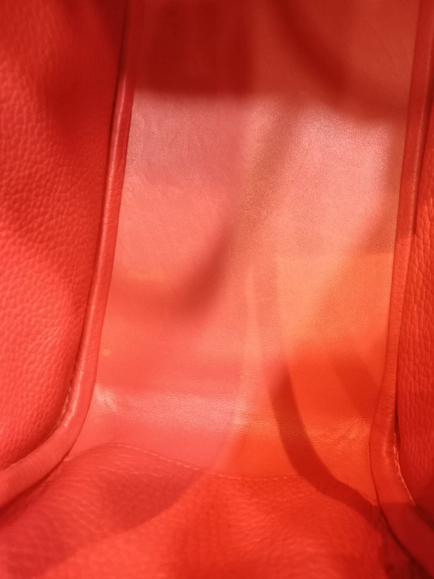 Hermes Lindy 26 Clemence Coral Red Stamp X 2016