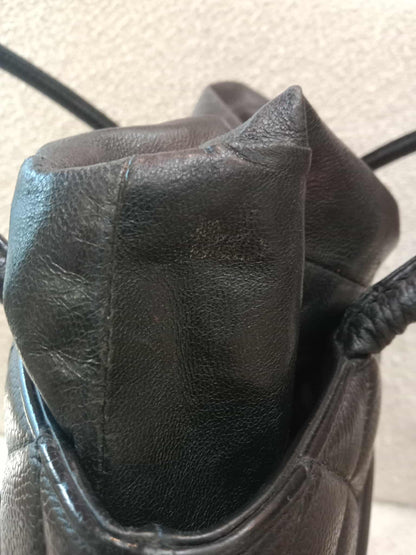 Chanel Medallion Black Caviar Series 7