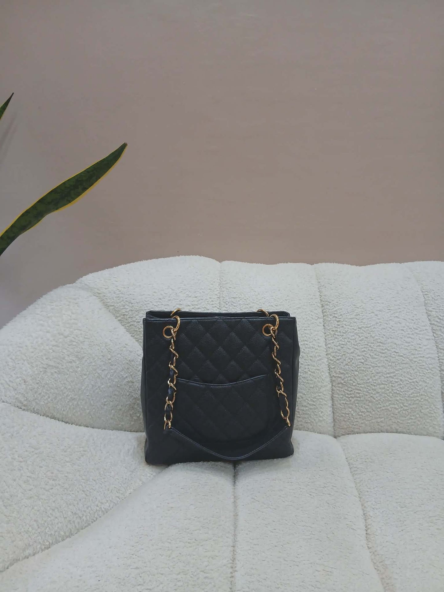 Chanel PST Black Caviar Series 8