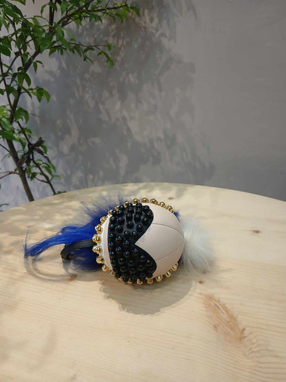 Fendi Karl Lagerfeld Studded Keyholder Bag Charm