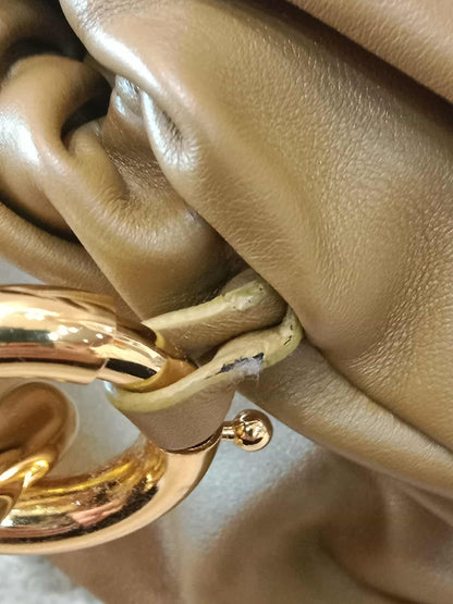 Bottega Veneta Chain Pouch Brown