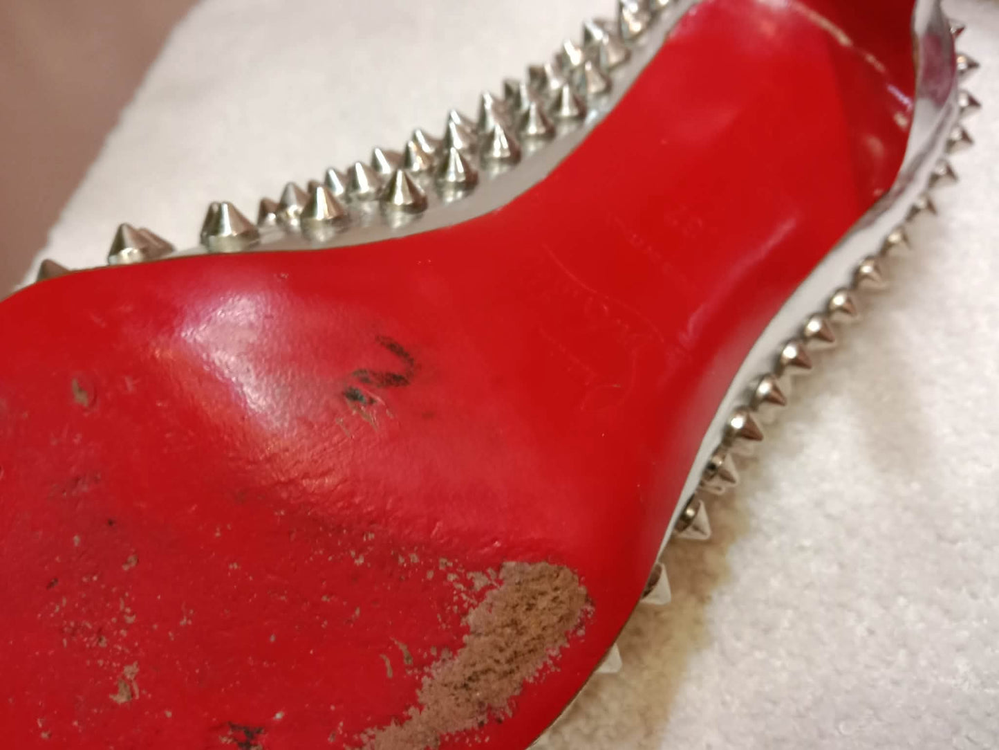 Christian Louboutin Condora Spikes Pumps Size 37