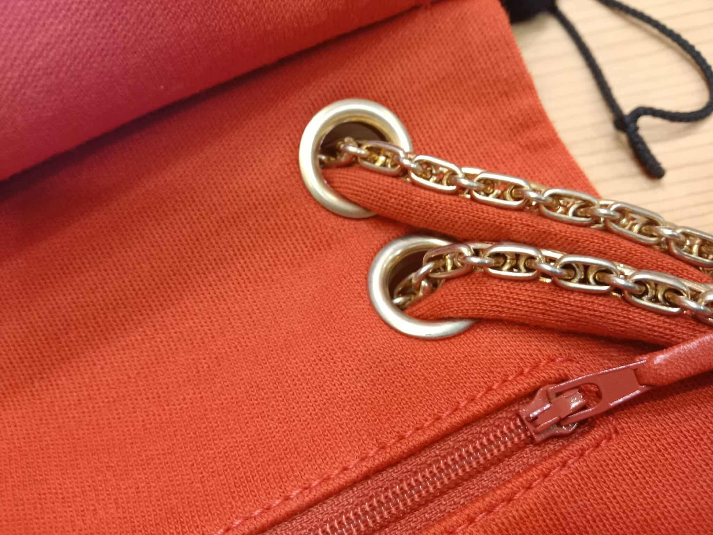 Chanel 2.55 Reissue Double Flap in Coral Jersey Fabric Series 11