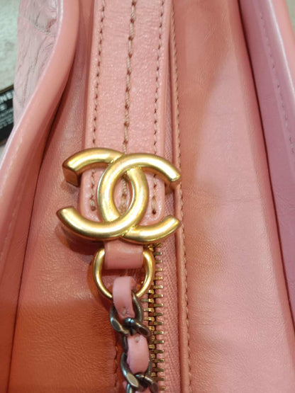 Chanel Gabrielle Hobo Bag Large Pink Series 27