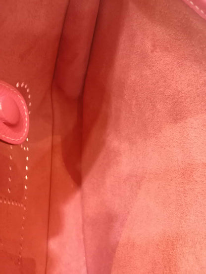 Hermes Evelyne Rose Tyrien Epsom PM Stamp Q Square 2013