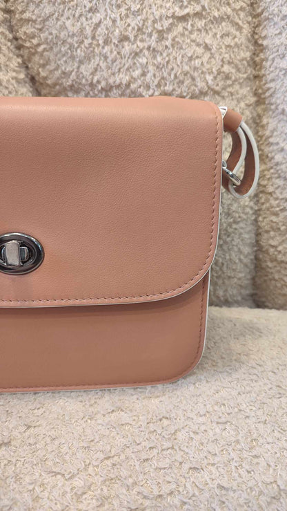 Loro Piana Artemis Salmon Pink Calfskin Bag