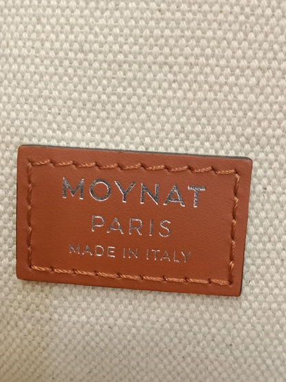 Moynat Paris Oh! Tote Ruban Monogram Canvas Beige