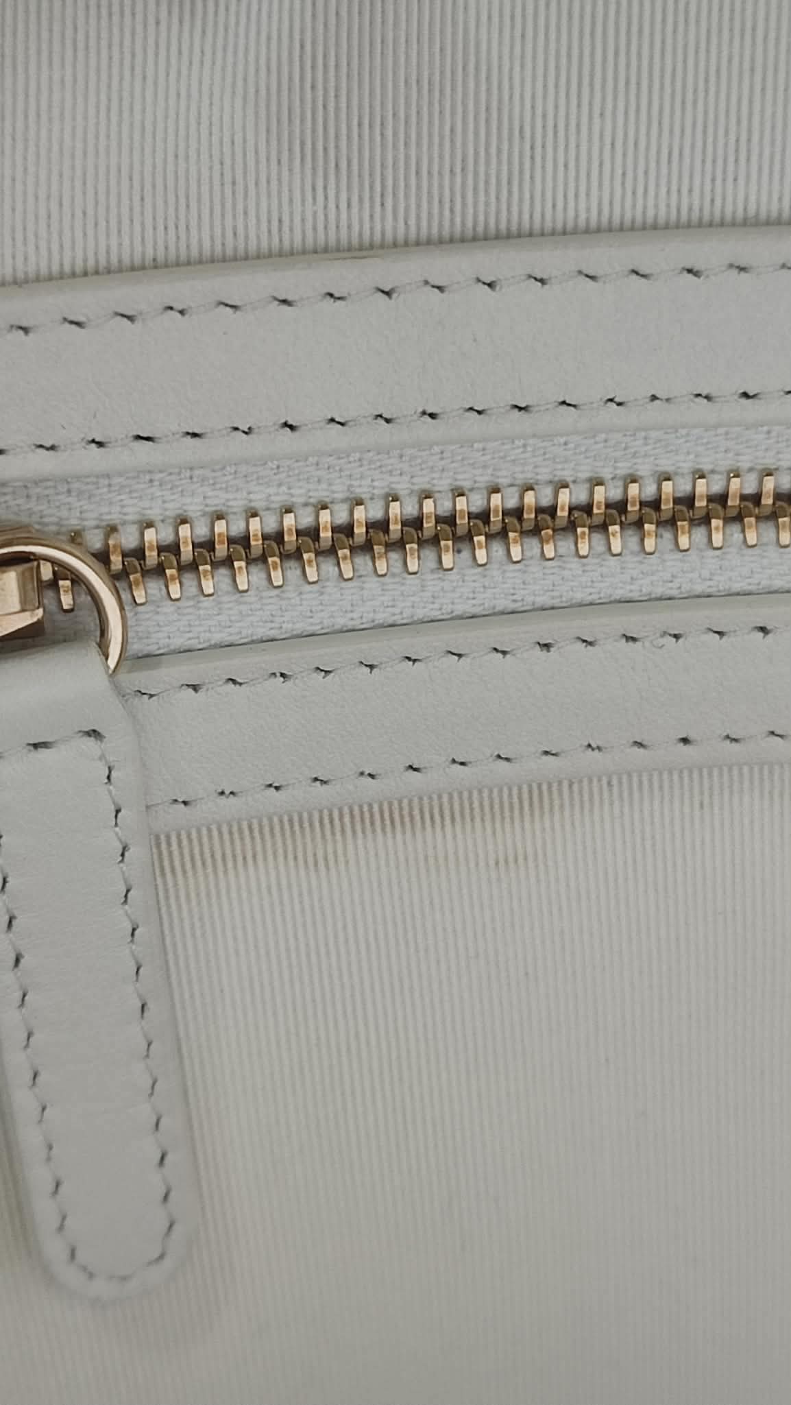 Chanel OCase Croc Embossed White Series 28