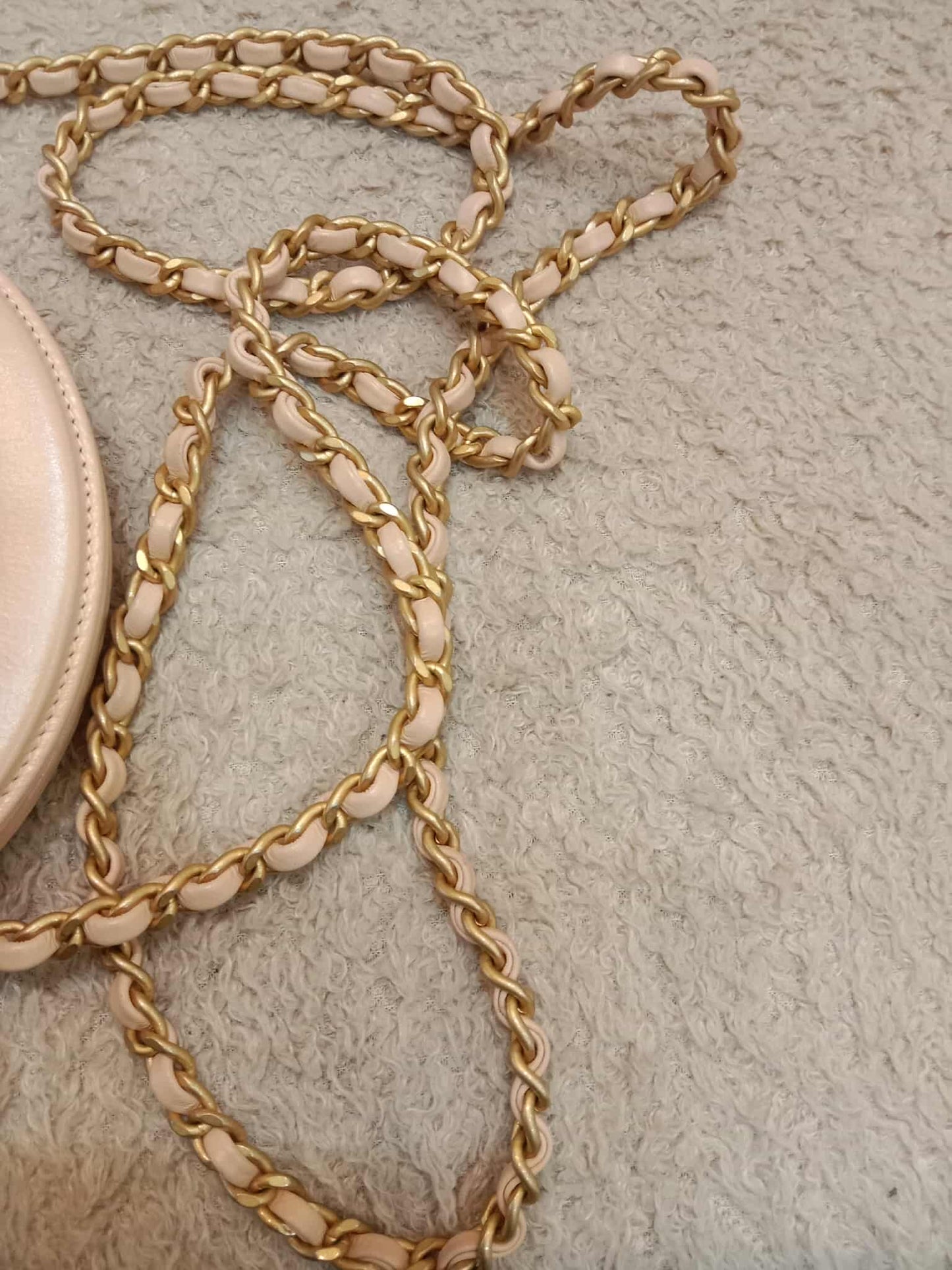 Chanel Kelly Nano Bag Beige Microchipped Fullset