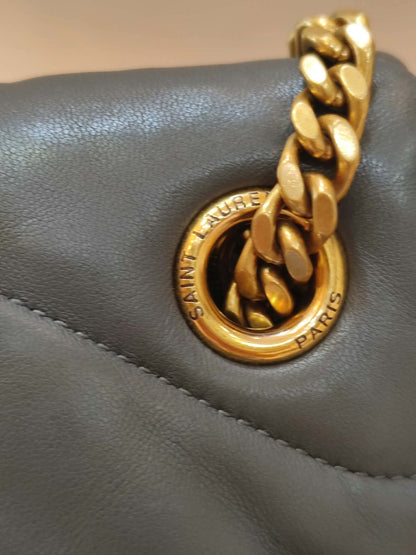Saint Laurent Loulou Dark Gray Bag
