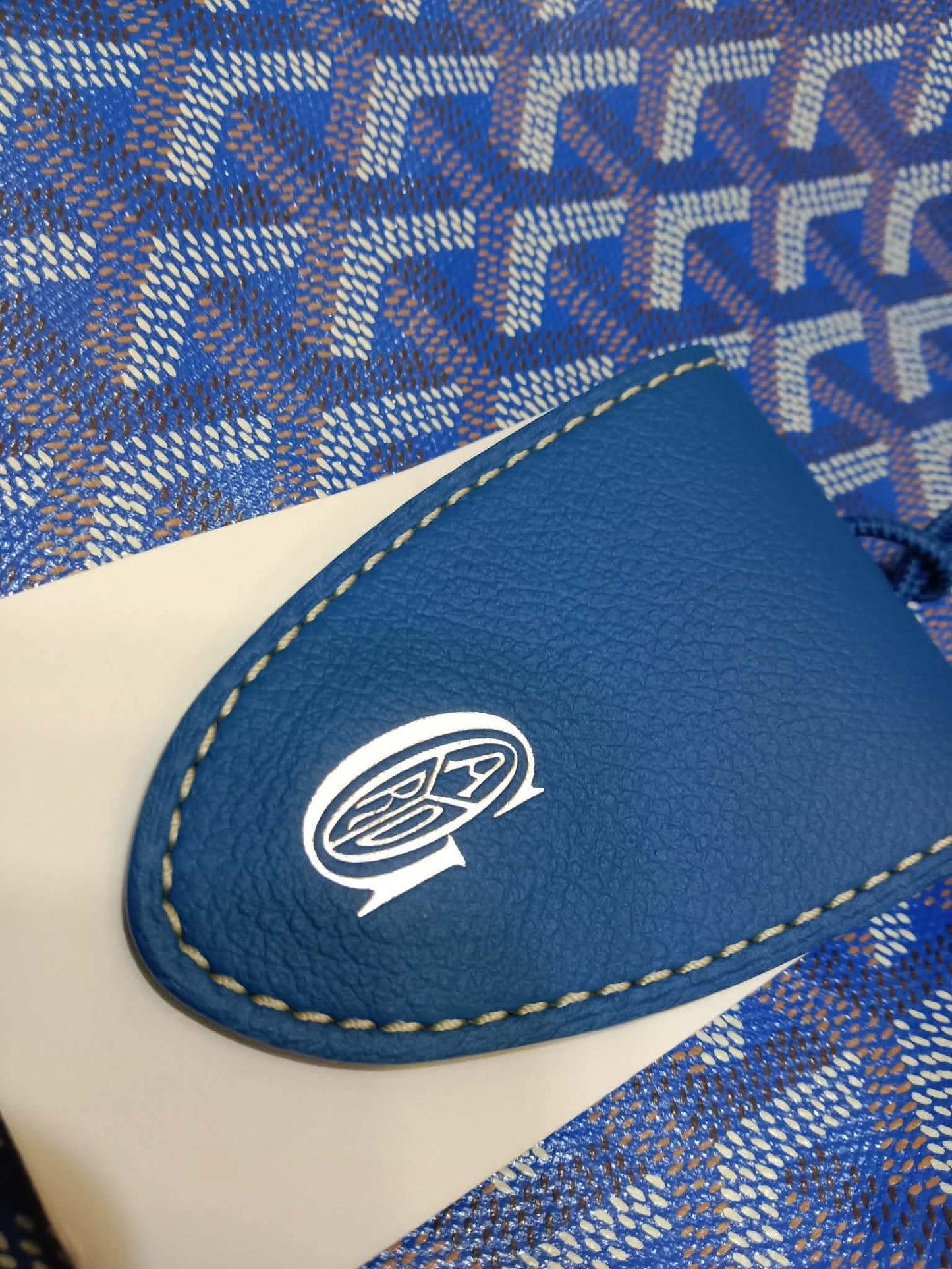 Goyard Saint Louis Tote Blue GM
