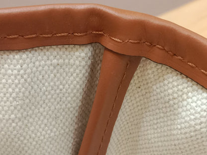 Moynat Paris Oh! Tote Ruban Monogram Canvas Beige