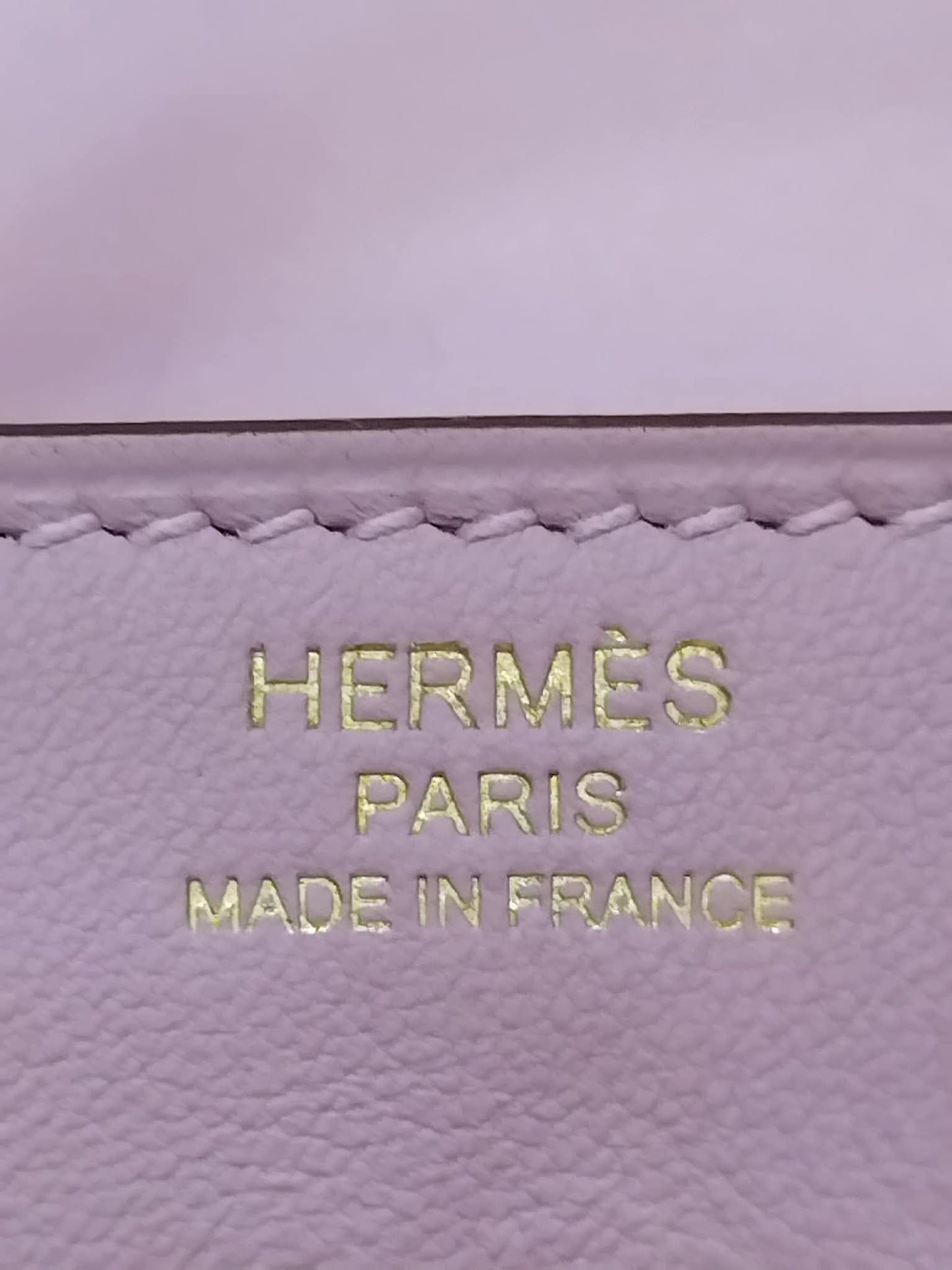Hermes Birkin 25 Mauve Sylvestre Swift Rose Gold Hardware Stamp W 2024