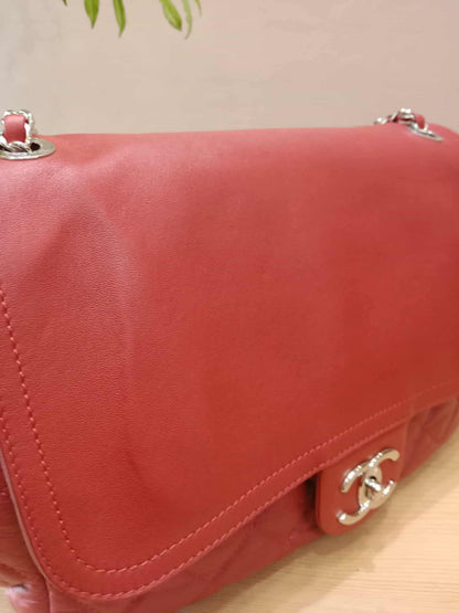 Chanel Mix Flap Messenger Bag Red Series 15