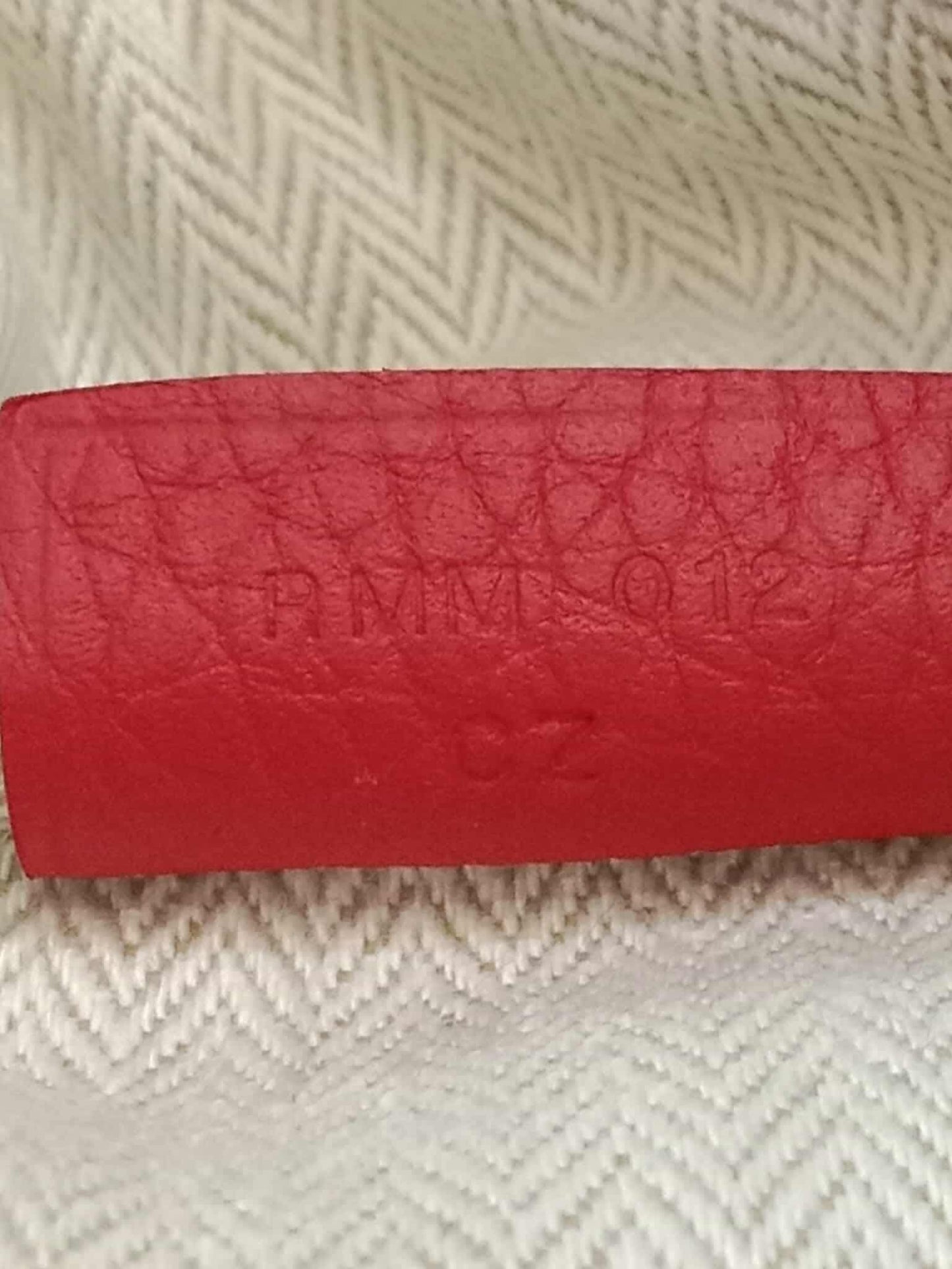 Hermes Victoria 43 Clemence Red Stamp R 2014