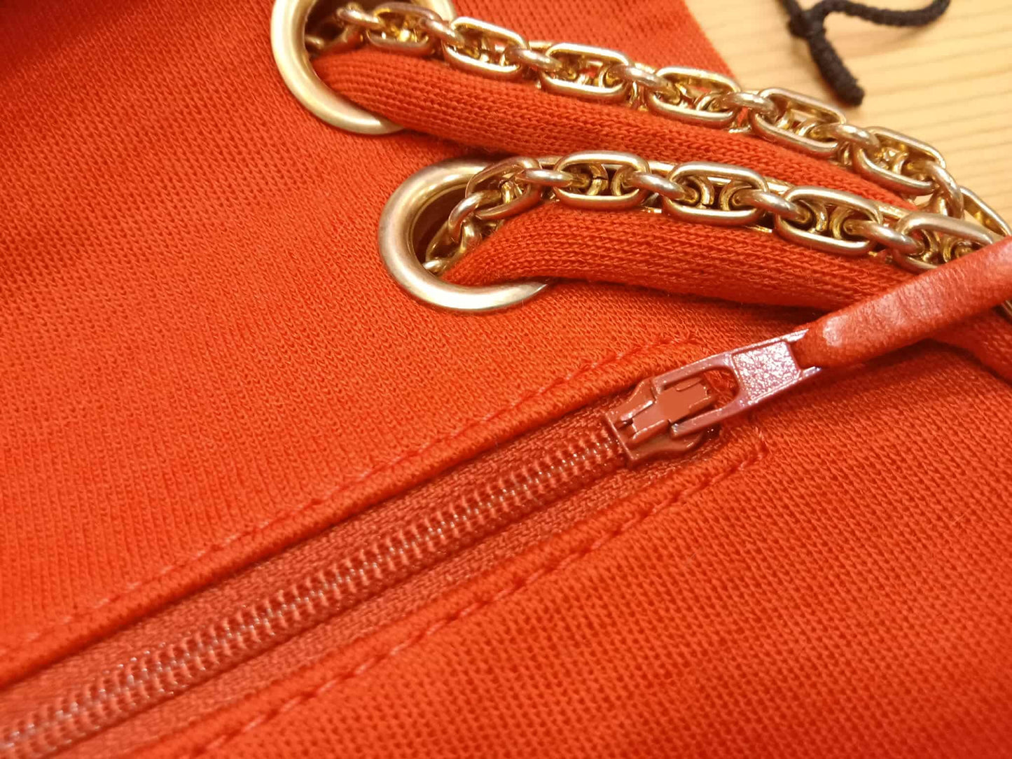 Chanel 2.55 Reissue Double Flap in Coral Jersey Fabric Series 11