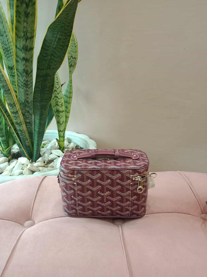 Goyard Vanity Souple Muse Bordeaux