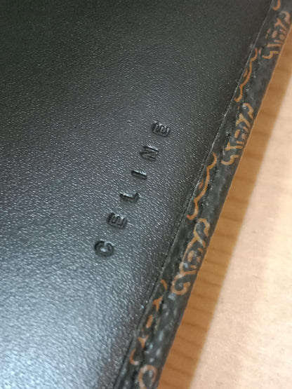 Celine Macadam Bi-Fold Wallet Triomphe Monogram Pattern