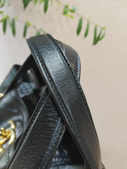 Chanel Mix Shopping Tote Bag Quilted Beige/Black Series 16