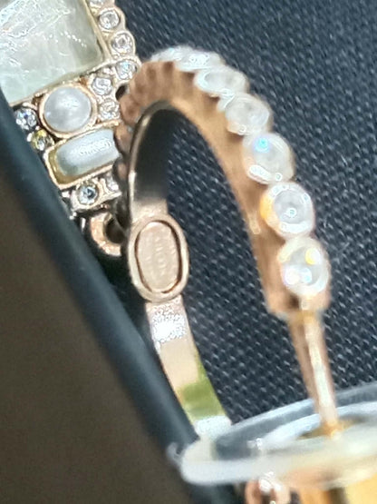Chanel Drop Hoop Earrings