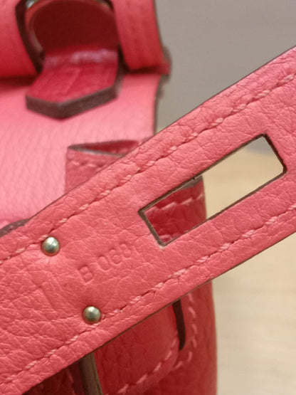 Hermes Jypserie 28 Rouge Casaque Clemence Stamp B 2023