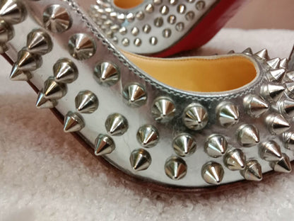Christian Louboutin Condora Spikes Pumps Size 37