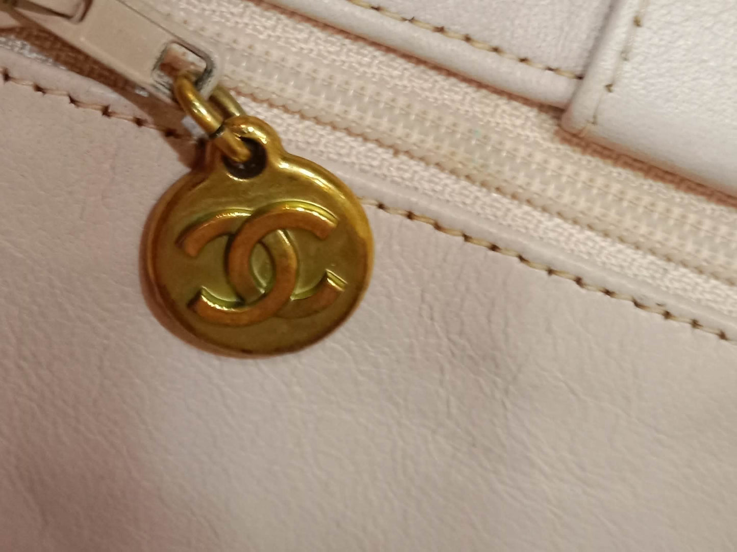 Chanel Vintage Timeless Tote Light Pink Lambskin Series 3