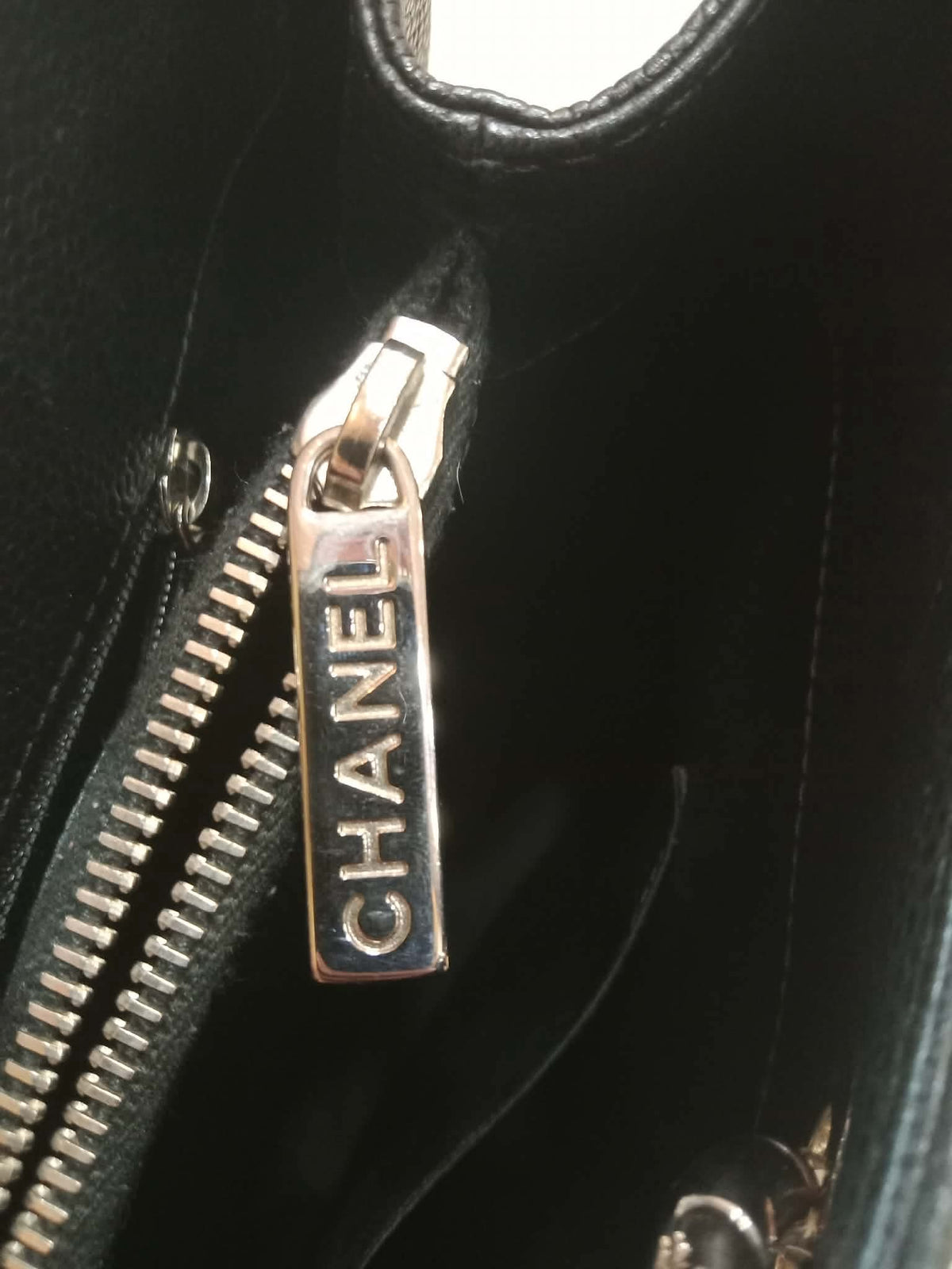 Chanel GST Caviar Black Series 12